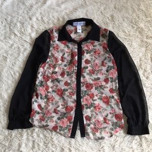 Floral Print Blouse